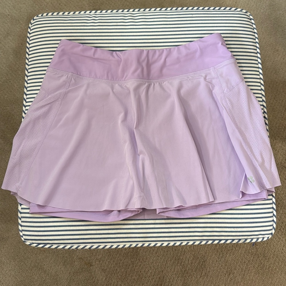Sweaty Betty women’s lavender tennis skirt